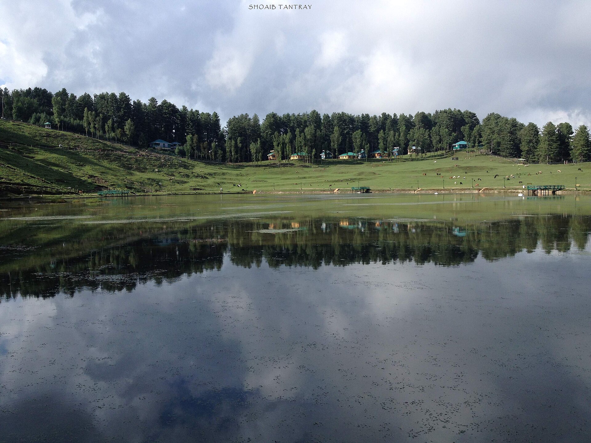 Panoramic mountain view from Patnitop