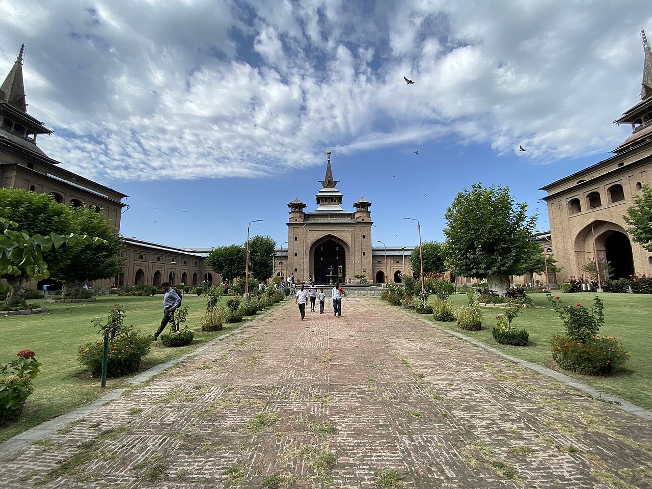Traditional architecture in Old Srinagar