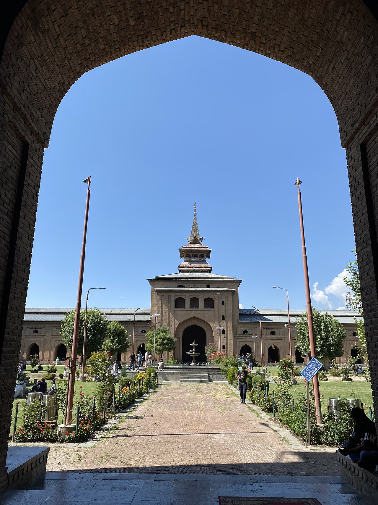 Woodwork of Jamia Masjid