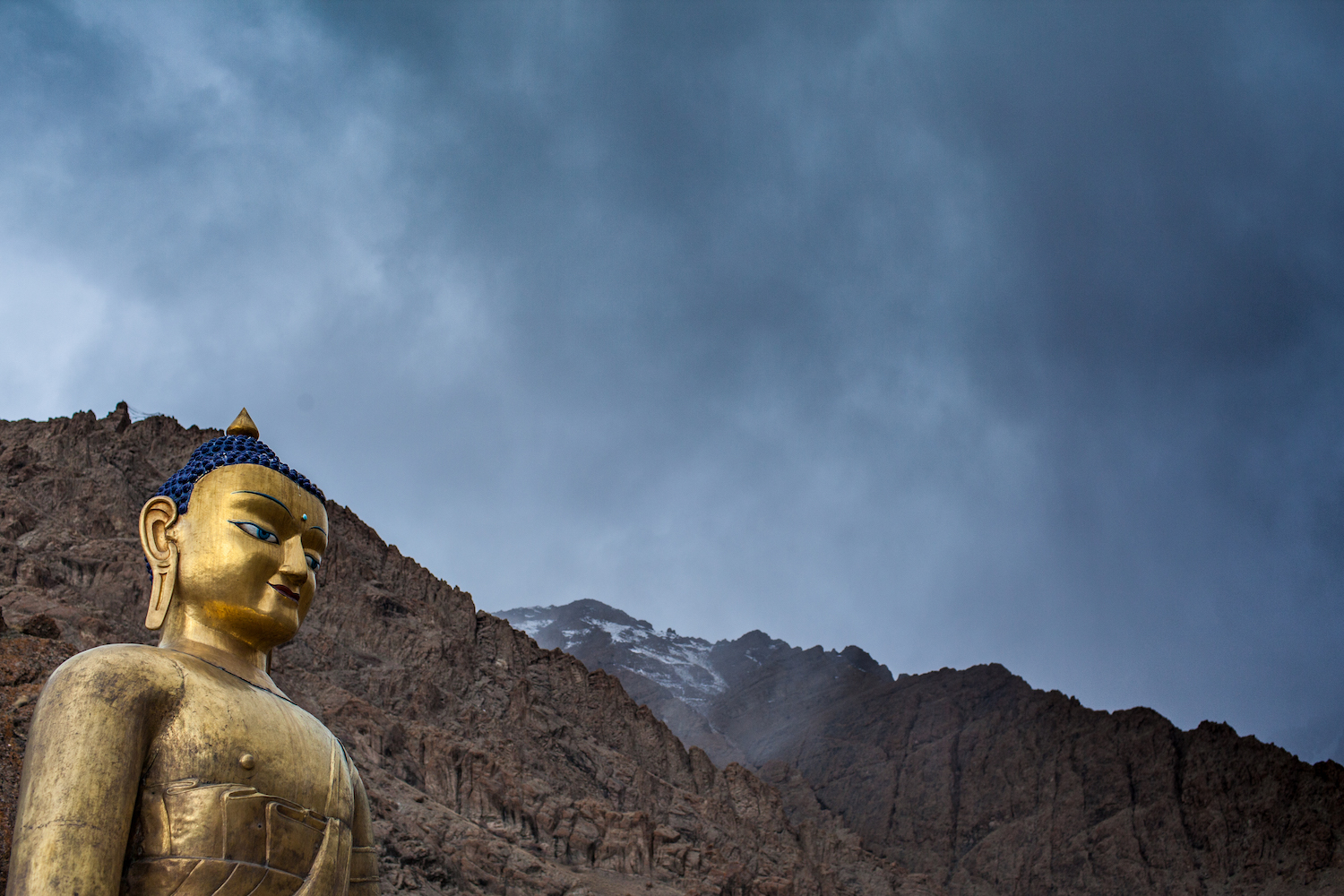 Monastery overlooking the landscape