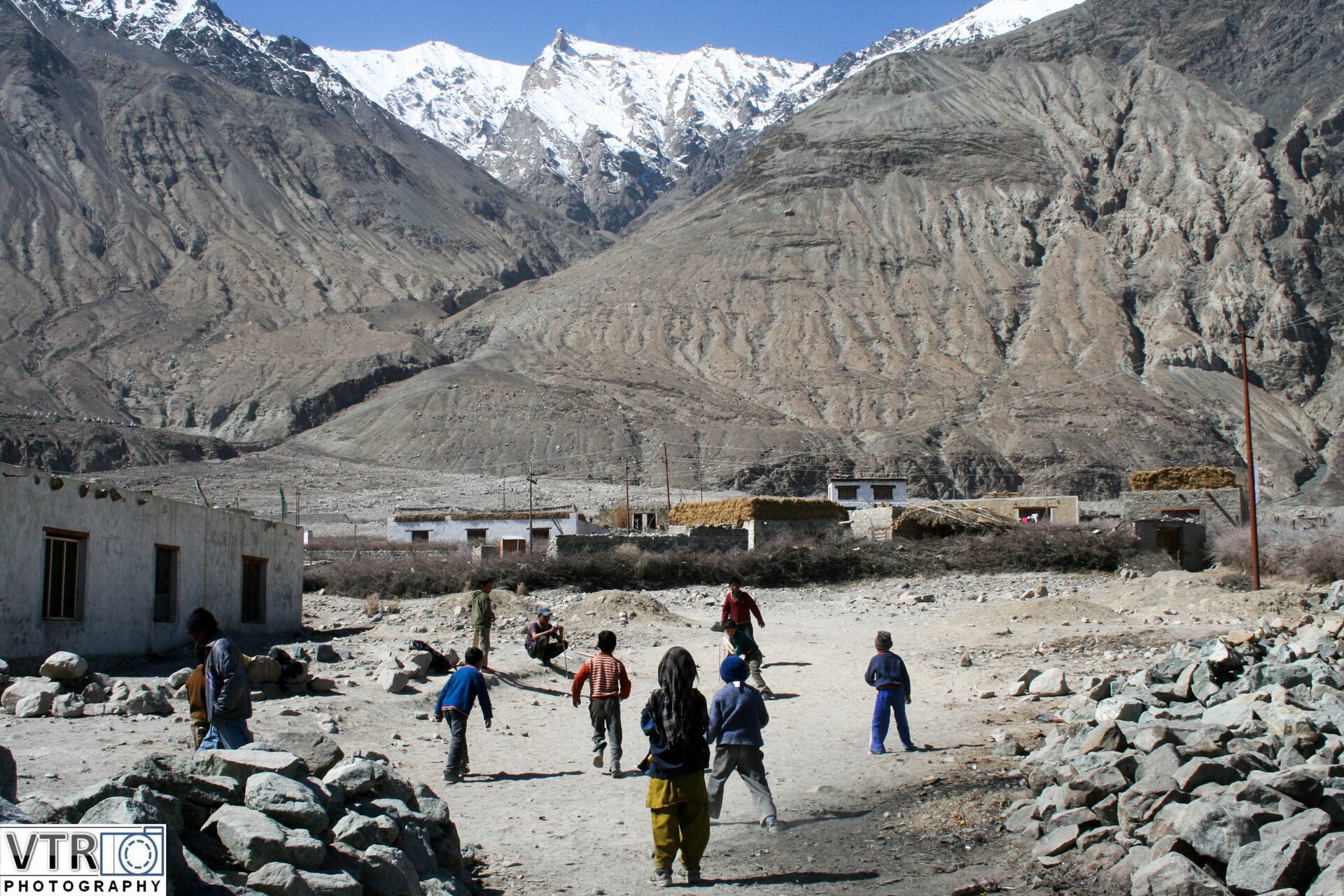Typical house in a village near Thiksey