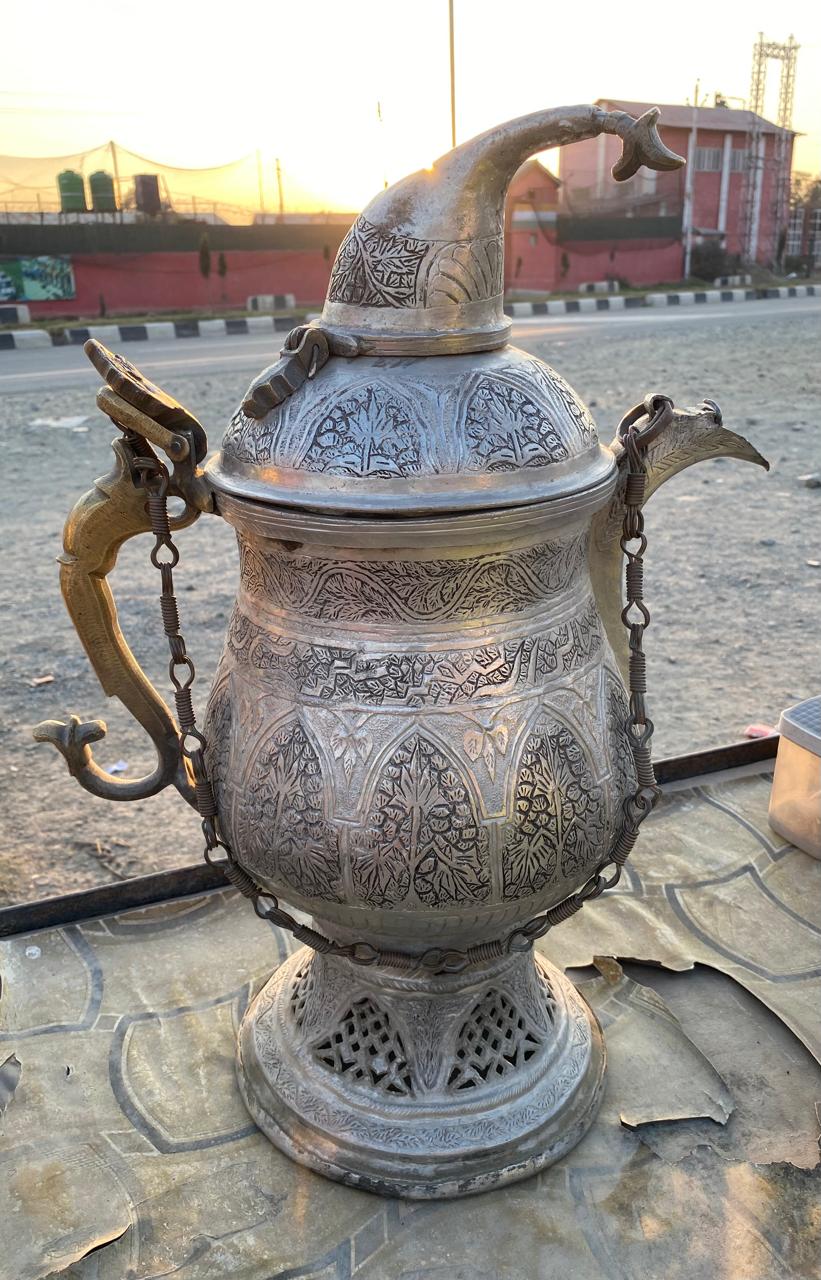 A small traditional roadside tea stall