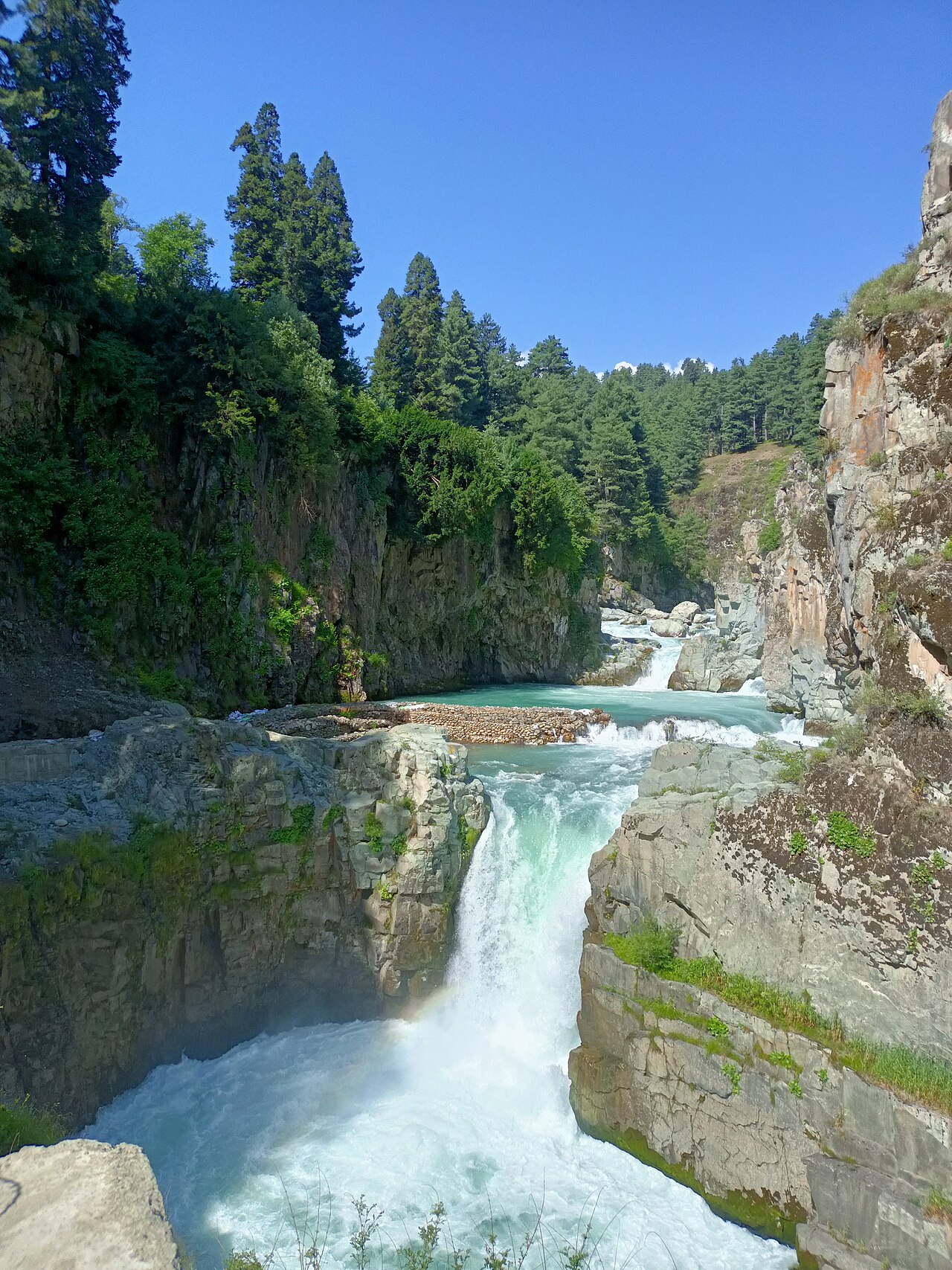Aharbal Waterfall — Private Transport vs. Public Options