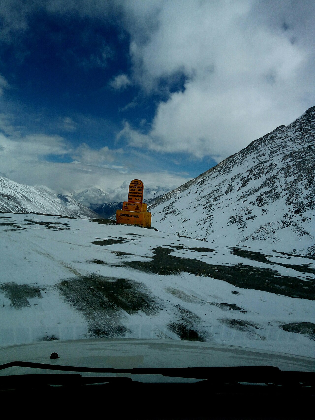 Security checkpoint building in the mountains of Ladakh