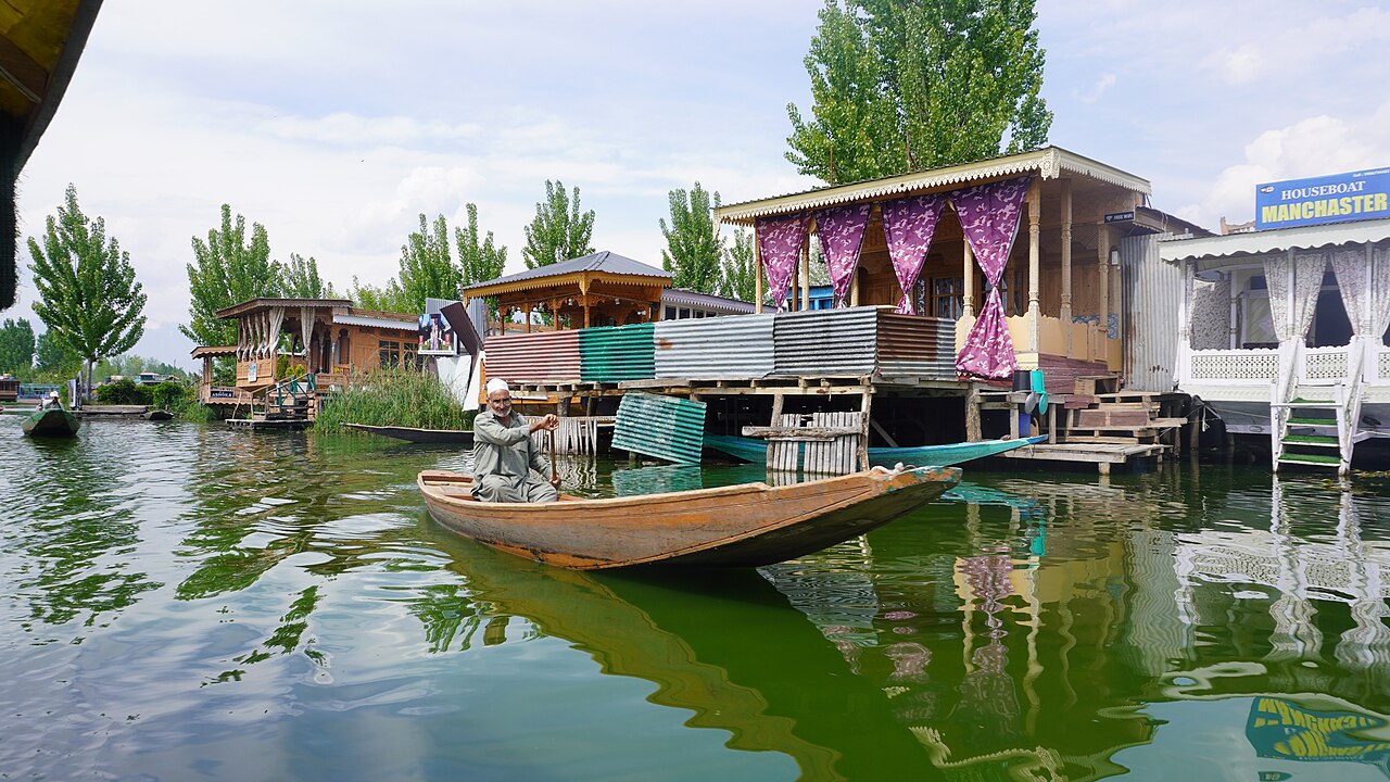 The quiet streets of Srinagar at dawn