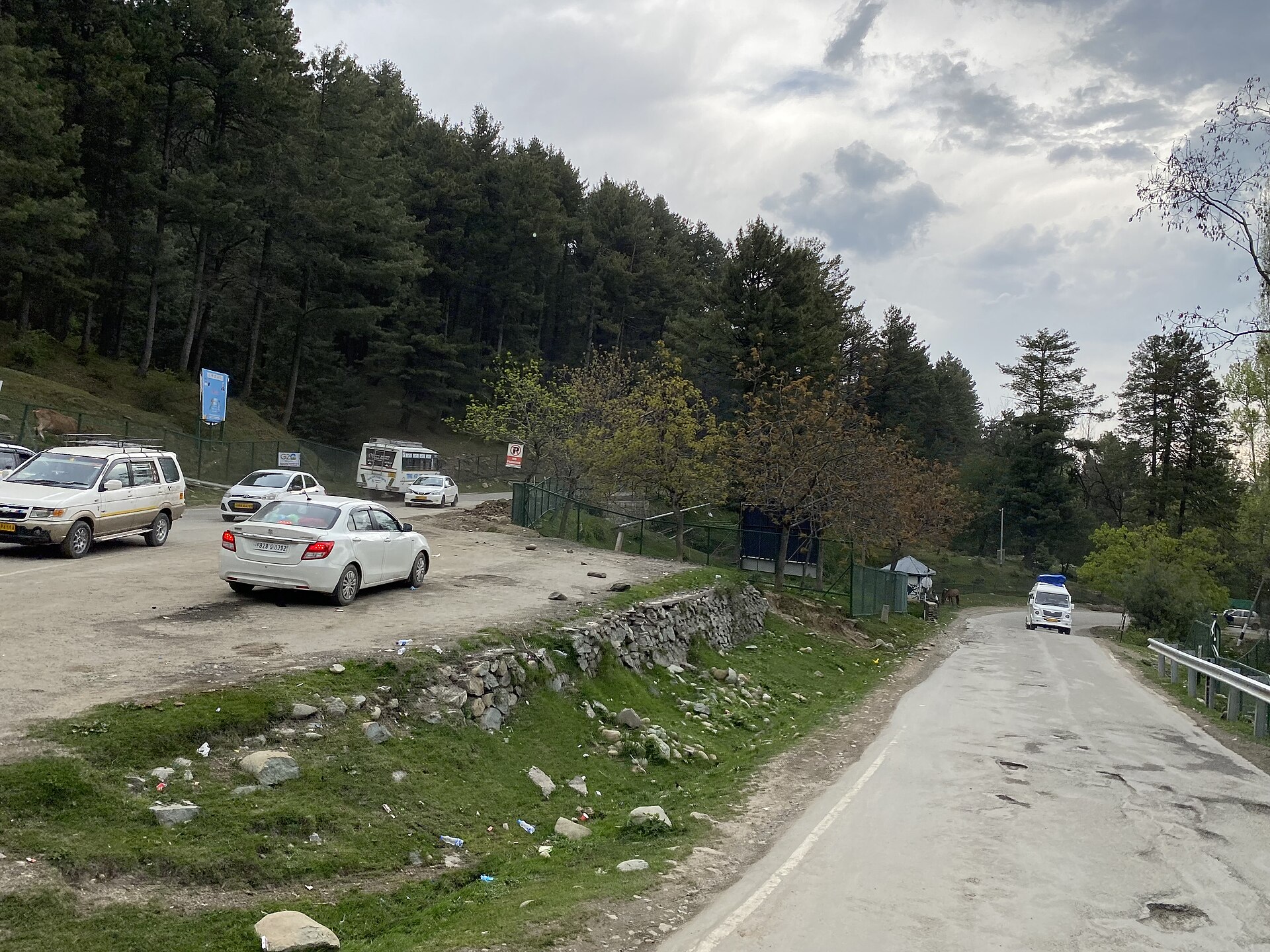 Everyday street life in central Srinagar