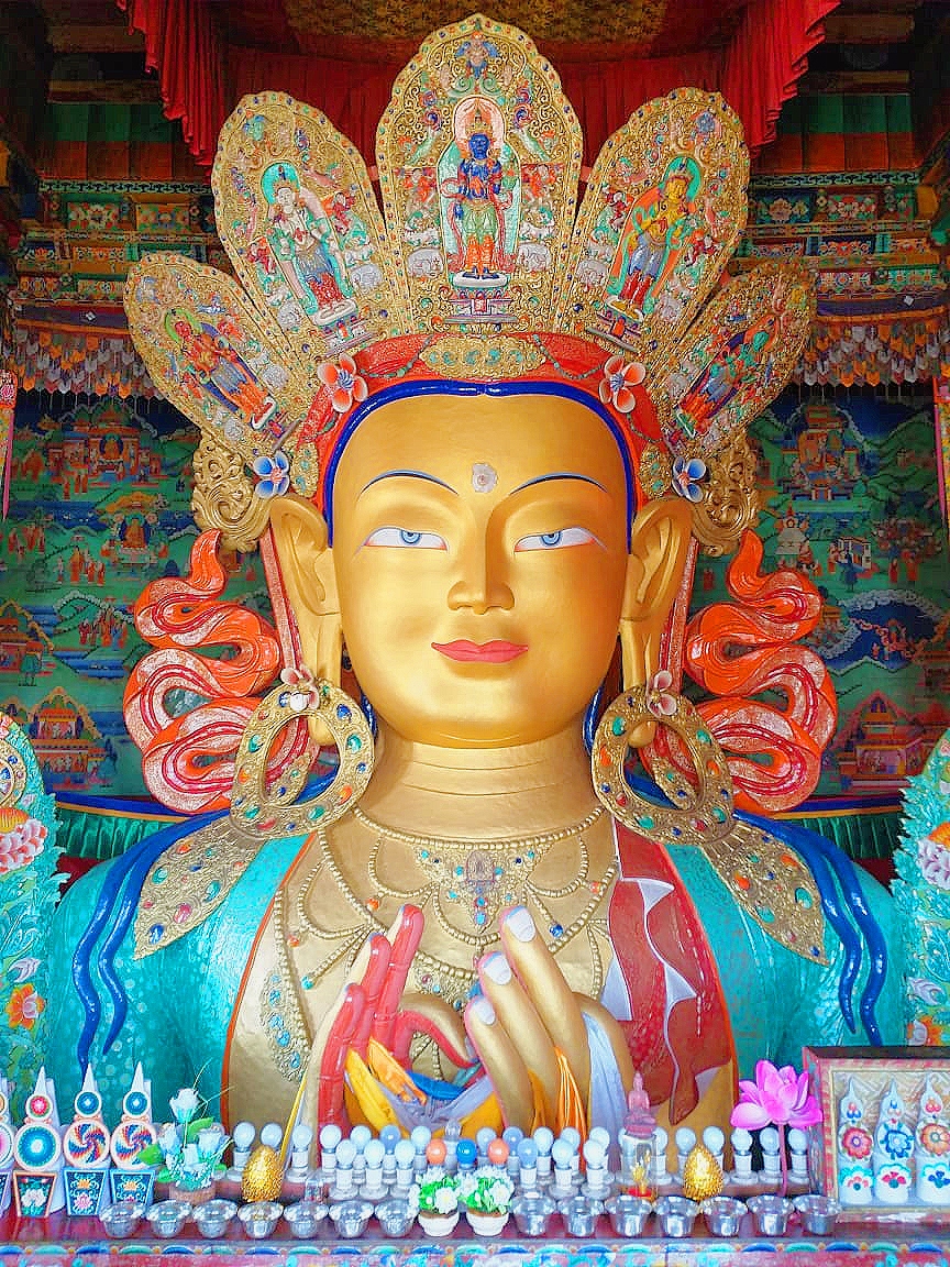 Thiksey Monastery in Ladakh