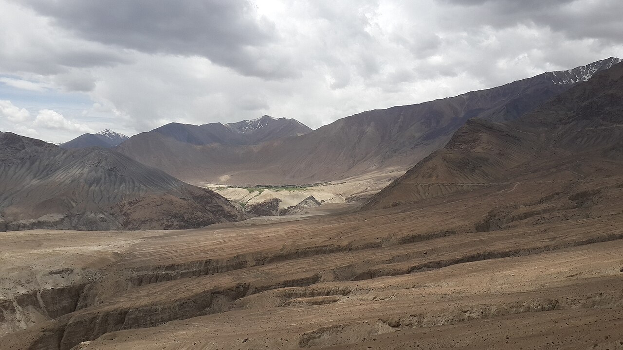 A petrol station in Leh, Ladakh.