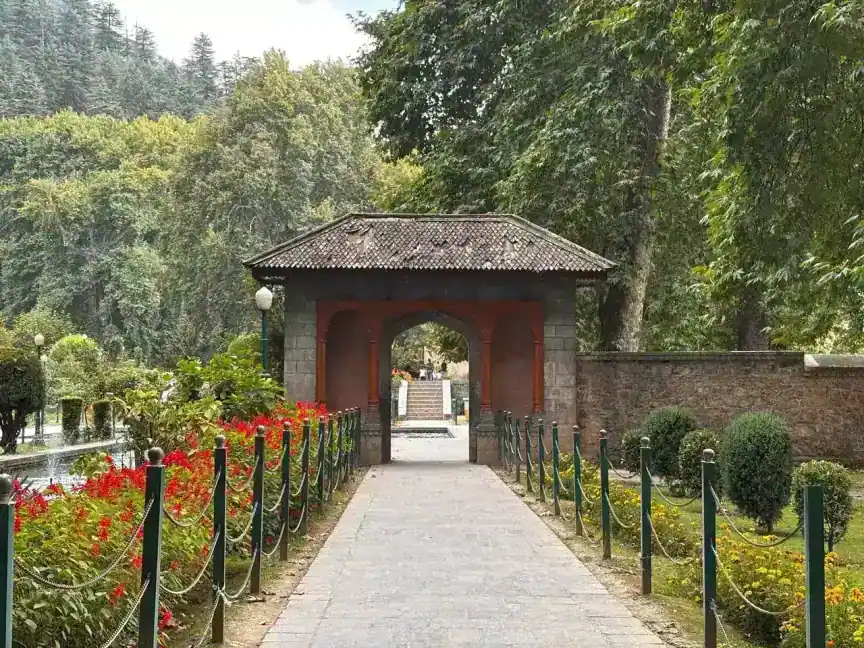 Achabal Garden in summer — view 3, Anantnag district, Kashmir