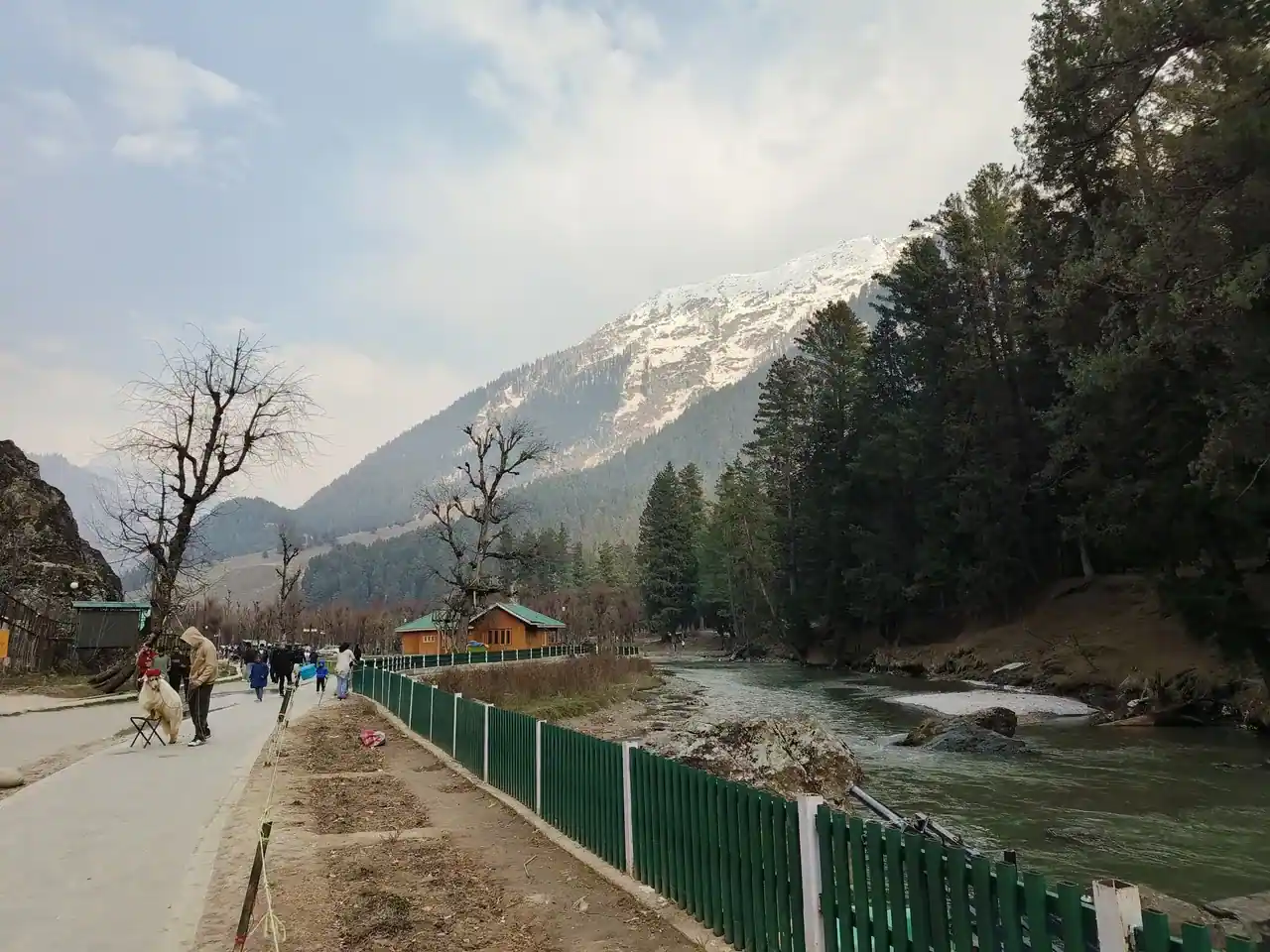 Betaab Valley in summer — view 2, Anantnag district, Kashmir