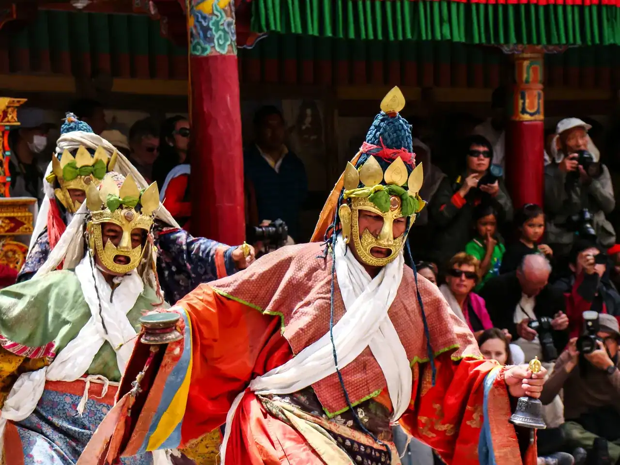 Hemis Monastery in summer — view 1, Leh district, Ladakh