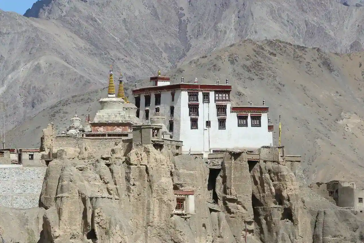 Lamayuru — a lunar landscape and ladakh's oldest monastery, Leh district, Ladakh