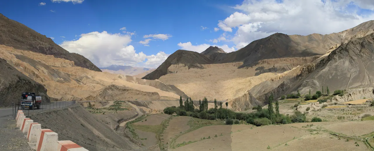 Lamayuru in summer — view 1, Leh district, Ladakh