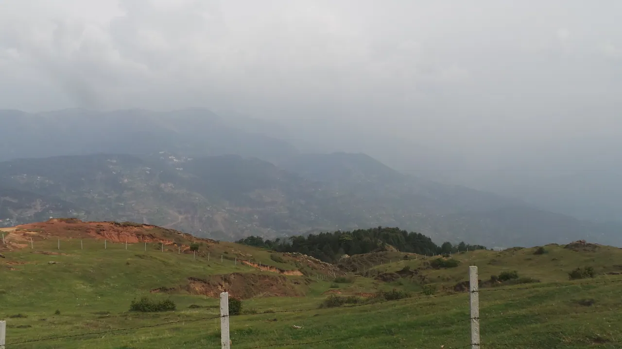 Nathatop in summer — view 3, Udhampur district, Jammu