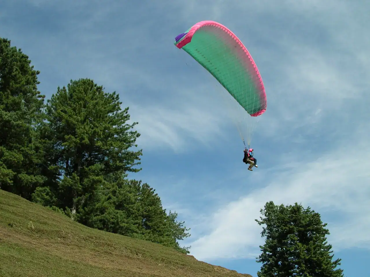 Sanasar in summer — view 1, Ramban district, Jammu