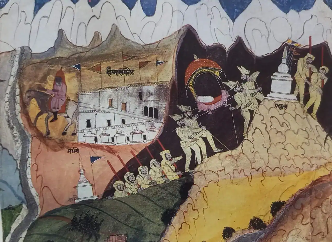 Shiv Khori in summer — view 2, Reasi district, Jammu