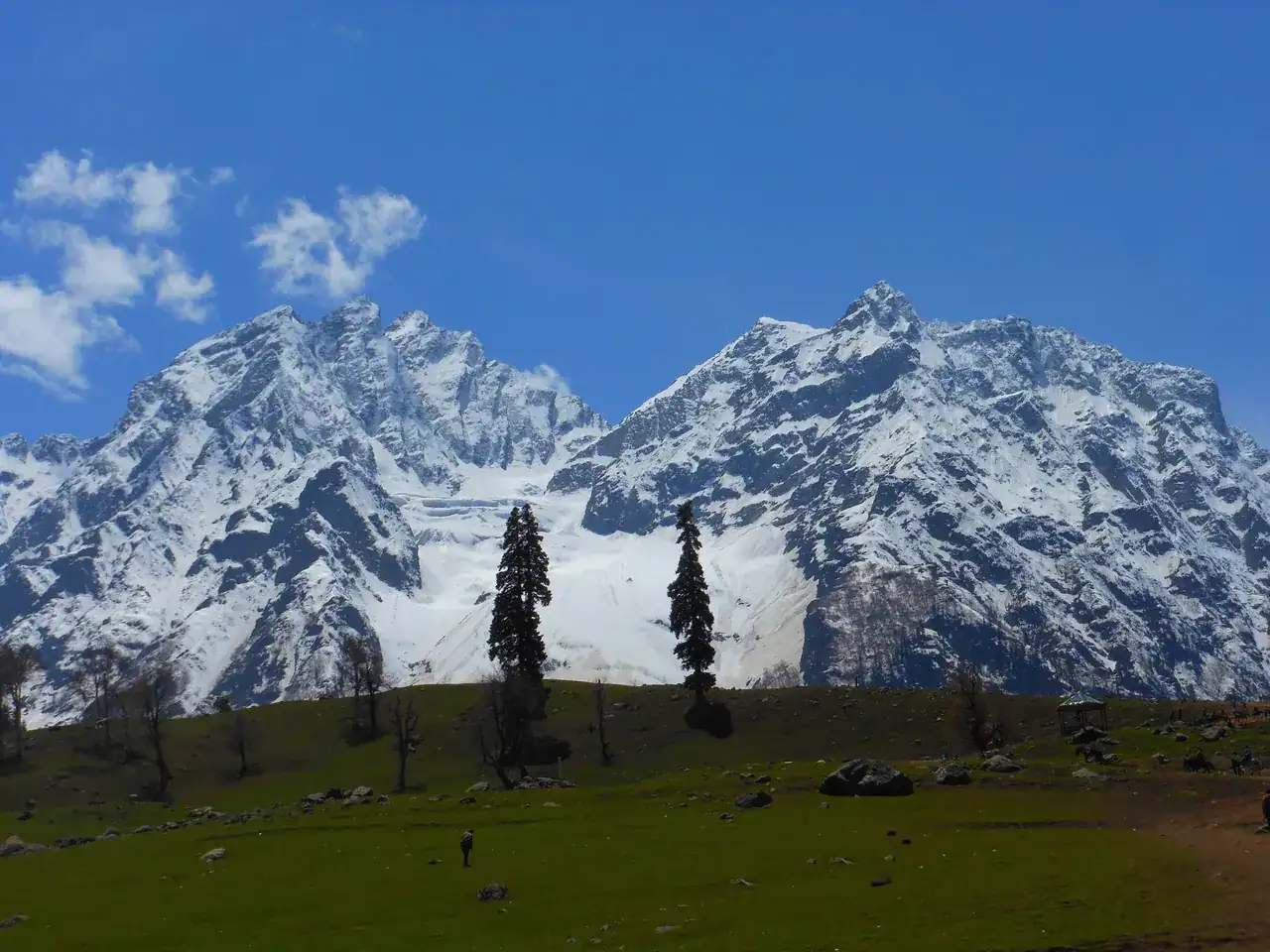 Thajiwas Glacier — snow you can touch in july, Ganderbal district, Kashmir